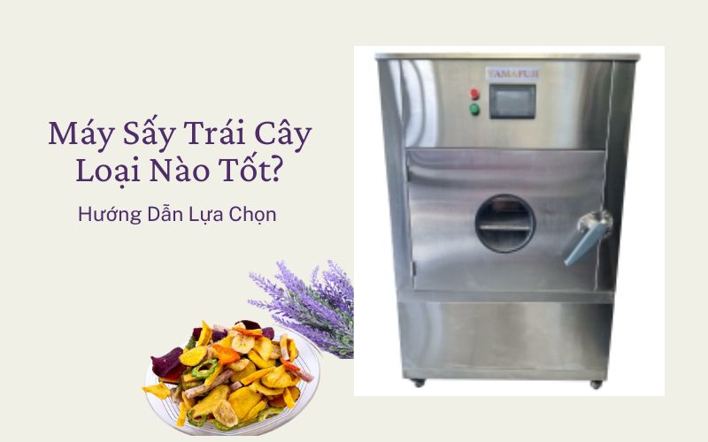Máy sấy trái cây loại nào tốt? Hướng dẫn lựa chọn 