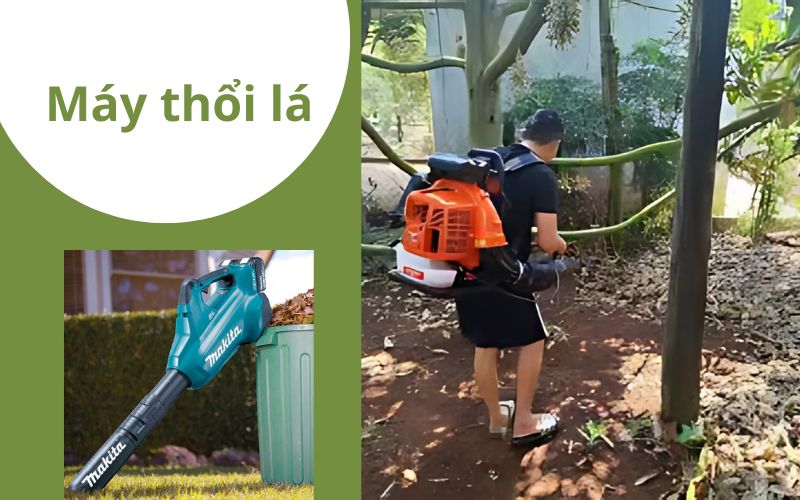 Ưu điểm khi sử dụng máy thổi lá