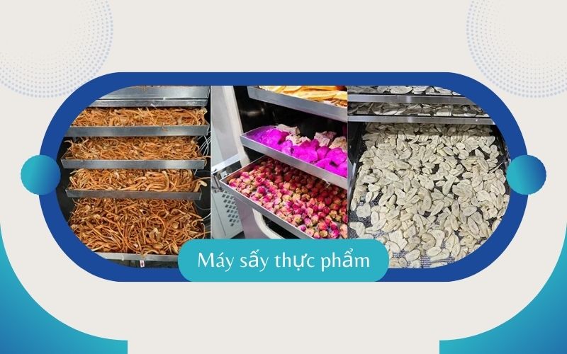 So sánh các loại máy sấy thực phẩm