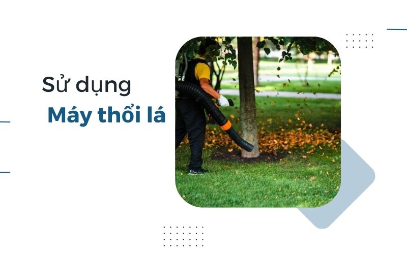 Mẹo sử dụng máy thổi lá nhanh