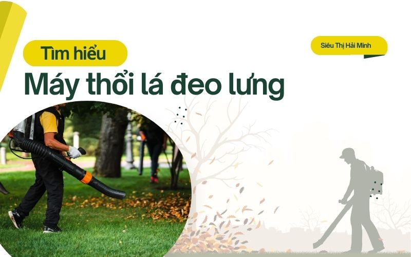 Tìm hiểu về máy thổi lá đeo lưng