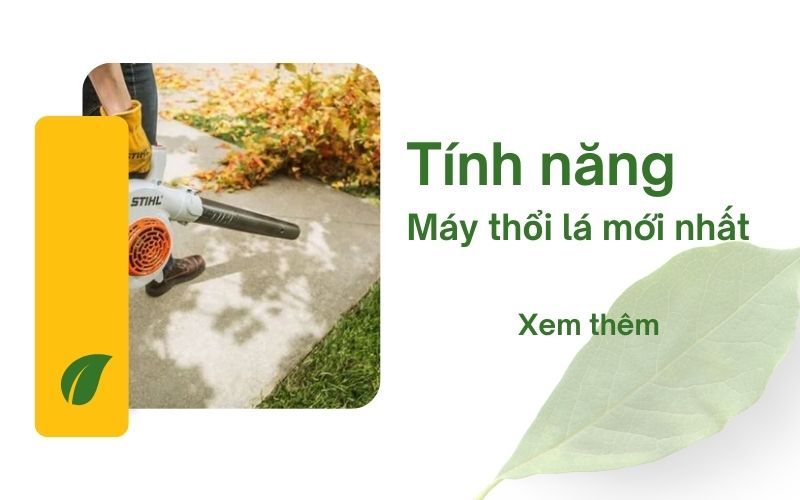 Tính năng của máy thổi lá mới nhất