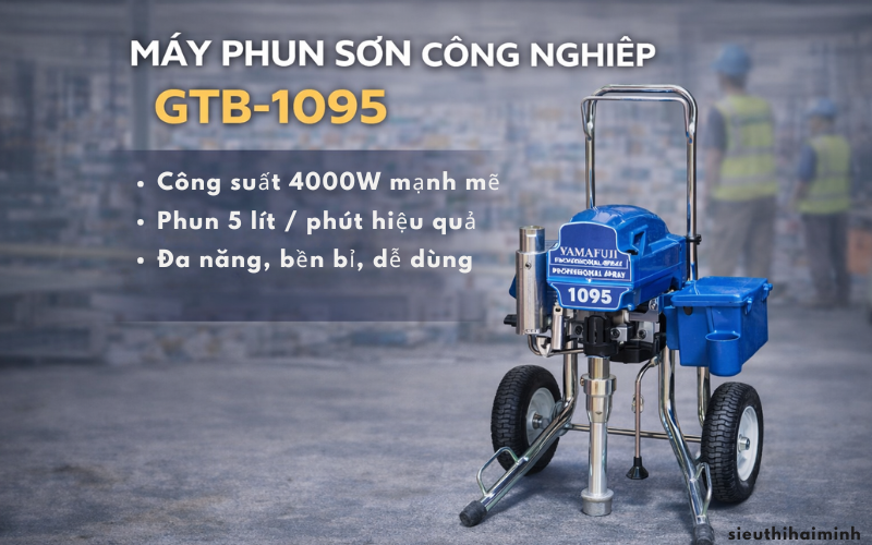Máy phun sơn công nghiệp GTB-1095