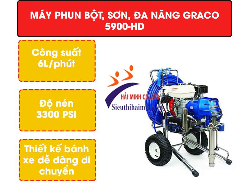 Máy phun sơn Graco 5900-HD