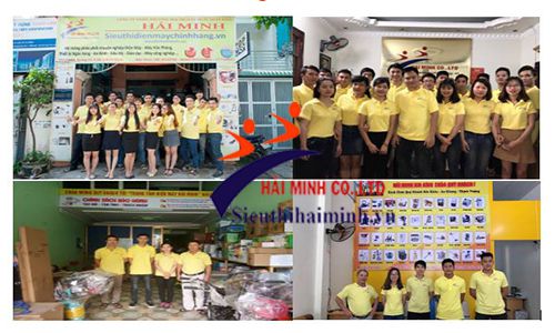 Siêu thị Hải Minh với đội ngũ nhân viên chuyên nghiệp