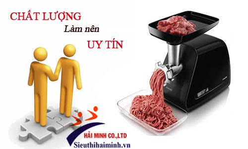Hải Minh cam kết cung cấp máy xay thịt chất lượng nhất