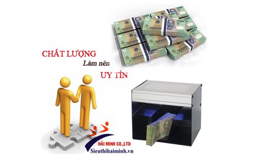 Siêu thị Hải Minh cung cấp máy soi tiền chính hãng chất lượng