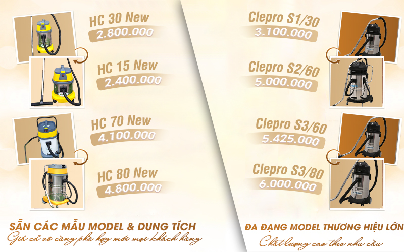 Báo giá máy hút công nghiệp công suất lớn 2024