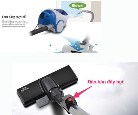 Lựa chọn chức năng, kiểu dáng hút bụi