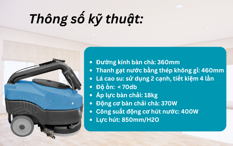Máy chà sàn liên hợp FASA A1-36E