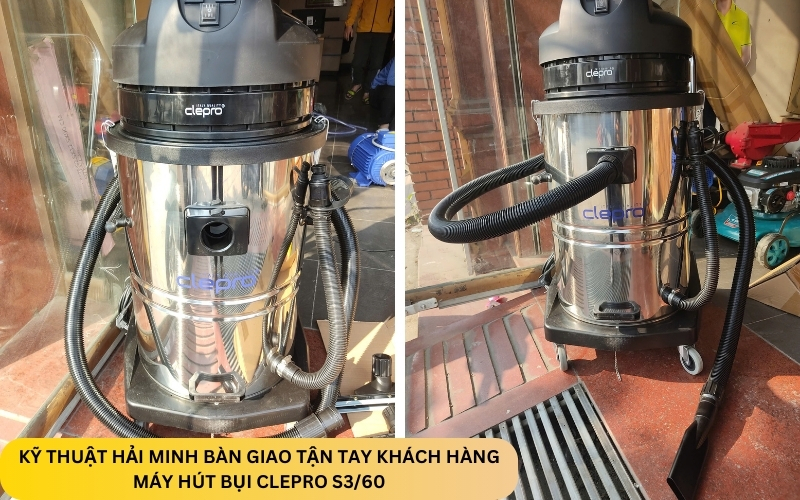 Máy hút bụi Clepro S3/60