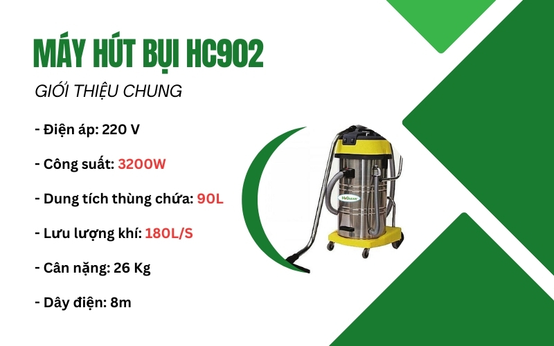 Máy hút bụi công nghiệp HC902