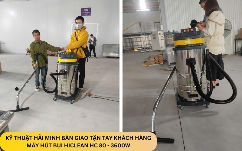 Máy hút bụi HiClean HC 80 - 3600W
