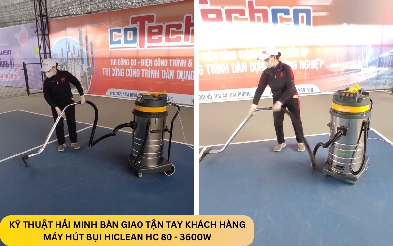Máy hút bụi HiClean HC 80 - 3600W
