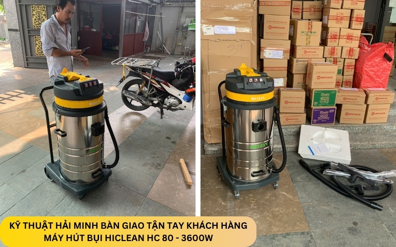 Máy hút bụi HiClean HC 80 - 3600W