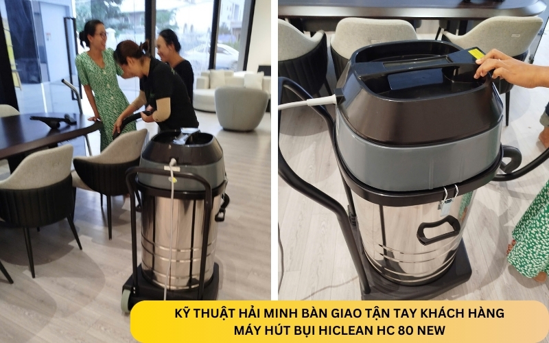 Máy hút bụi Hiclean HC 80 New