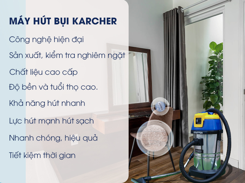 Máy hút bụi KRAFFER