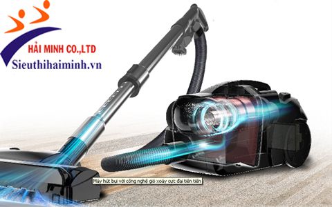 Máy hút bụi Panasonic MC-CL777HN49 hoạt động mạnh mẽ
