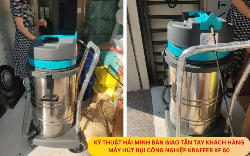 Máy hút bụi công nghiệp KRAFFER KF 80