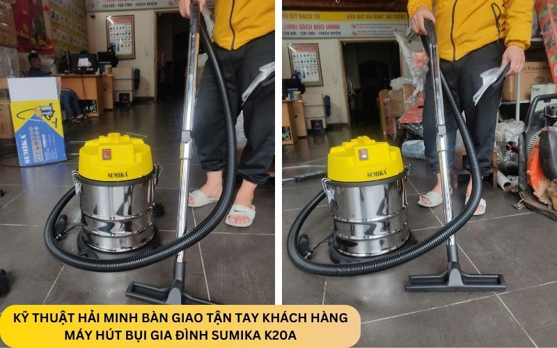 Máy hút bụi gia đình Sumika K20A