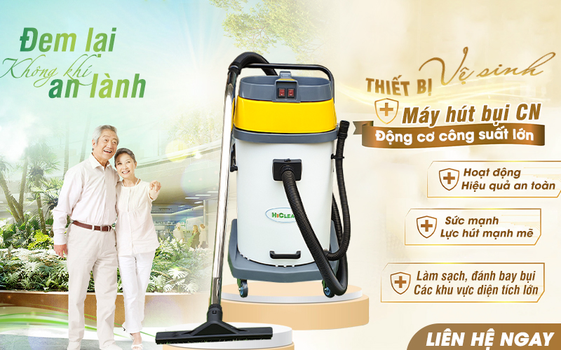  Tổng quan về máy hút bụi công nghiệp