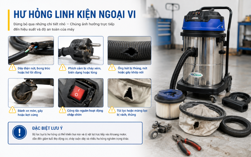 Máy thường xuyên bị ngắt điện