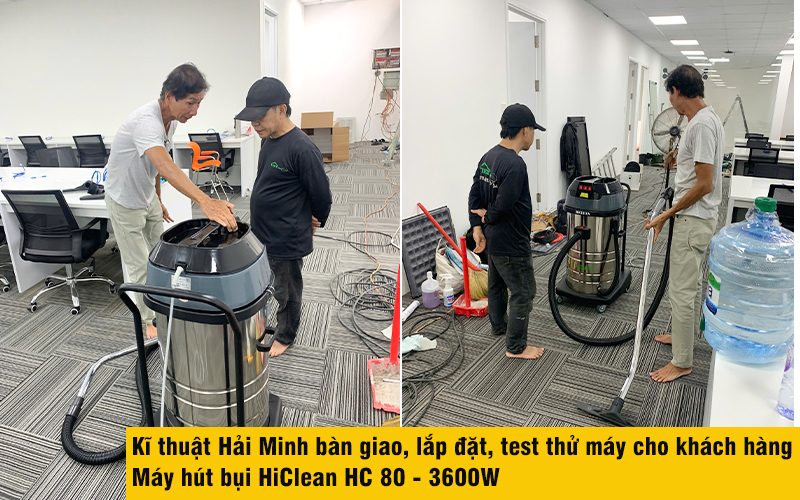 kĩ thuật Máy hút bụi HiClean HC 80 - 3600W