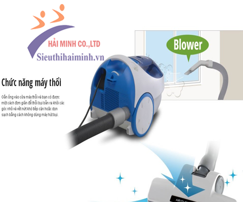 Chức Năng Thổi Của Máy Hút Bụi