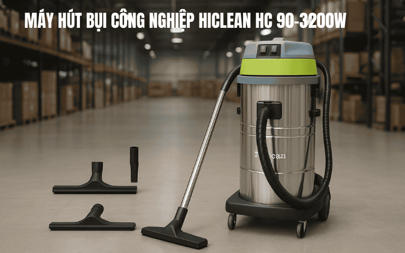 Máy hút bụi công nghiệp HiClean HC 90-3200w
