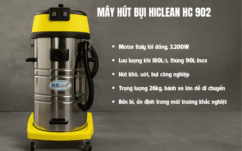 Máy hút bụi HiClean HC 902