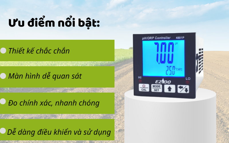 Bộ điều khiển Oxy hòa tan (DO) 4801D GOnDO