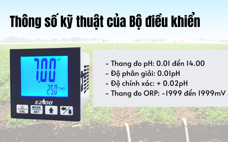 Bộ điều khiển pH/ORP 4801P (GOnDO)