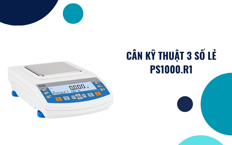 Cân kỹ thuật 3 số lẻ PS1000.R1