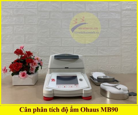 Cân phân tích độ ẩm Ohaus MB90 phụ kiện