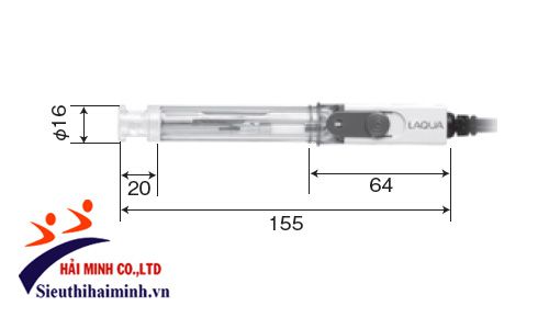 Kích thươc của điện cực đo pH 9631-10D
