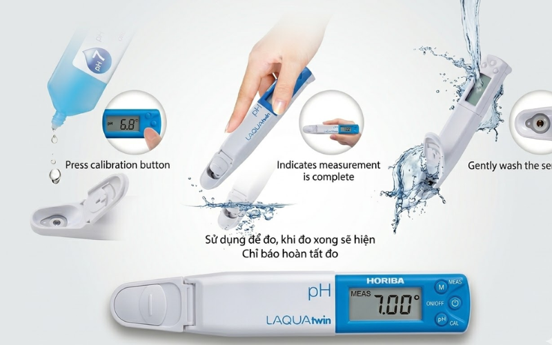 Hướng dẫn sử dụng máy đo pH22