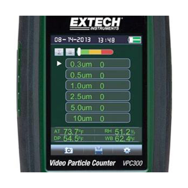 Photo - Máy đo bụi và​ đo nhiệt độ, độ ẩm không khí Extech VPC300