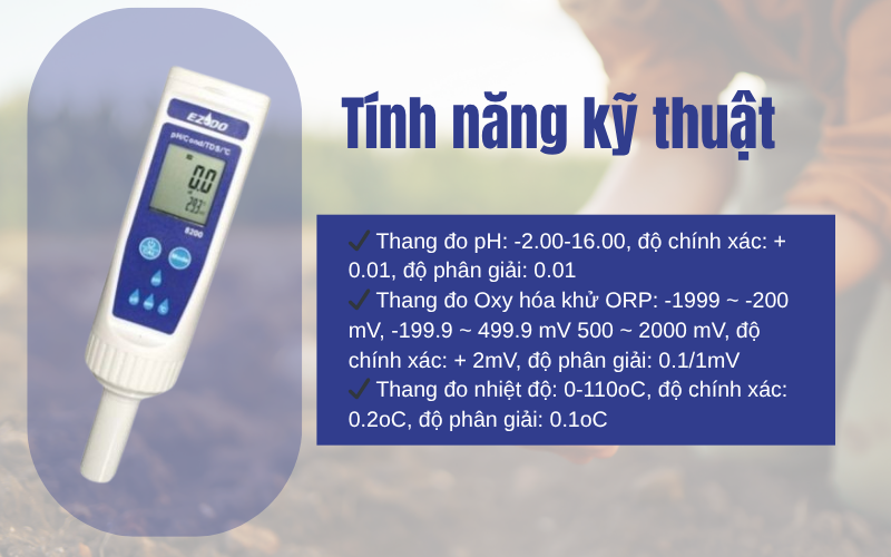 Máy đo đa chỉ tiêu dạng bút 8200 (GOnDO)