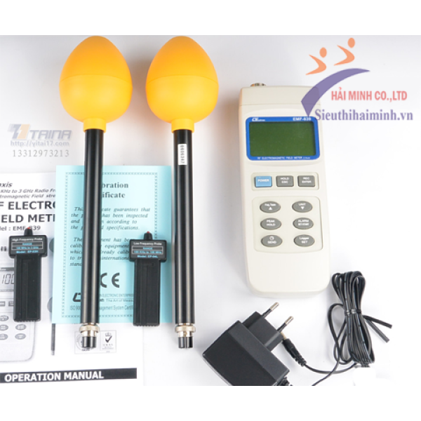Photo - Máy đo điện từ trường LUTRON EMF-839