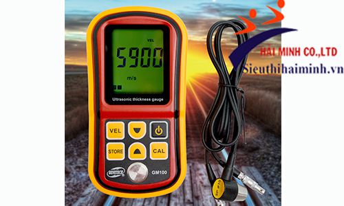 Máy đo độ dày kim loại GM100 chính hãng