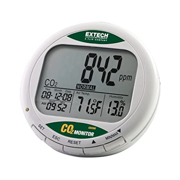 Photo - Máy đo lượng khí CO2, nhiệt độ, độ ẩm Extech CO200