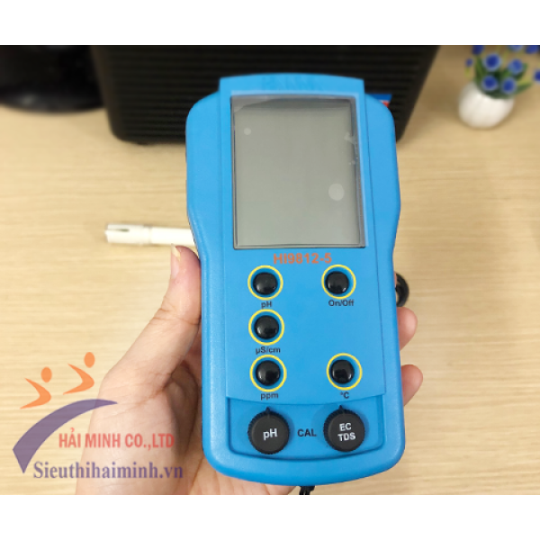 Photo - Máy đo pH/EC/TDS/Nhiệt độ HI9812-5 (BỎ MẪU - Thay thế bằng HI9812-51)