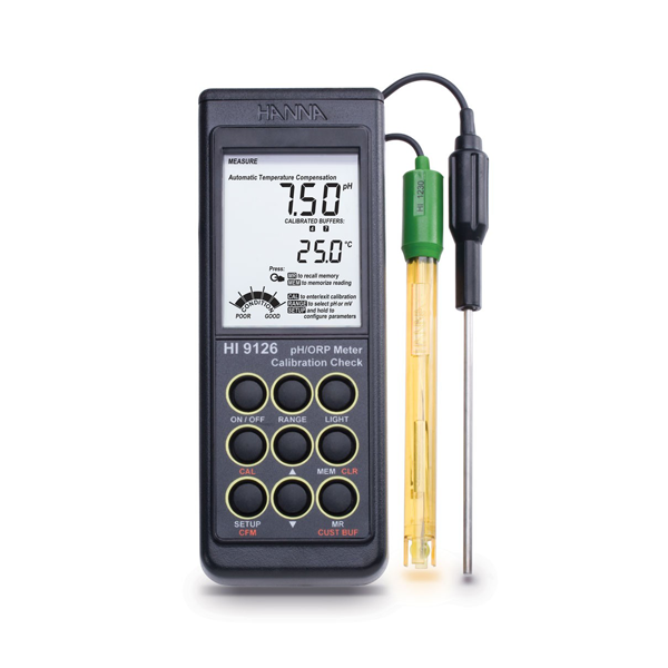 Photo - Máy đo pH/ORP cầm tay với CAL Check™ HI9126