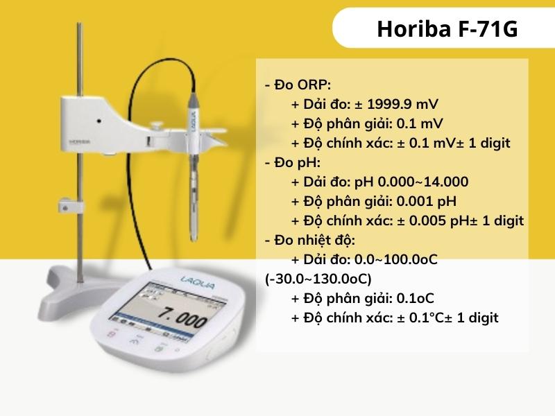 Máy đo pH để bàn F-71G