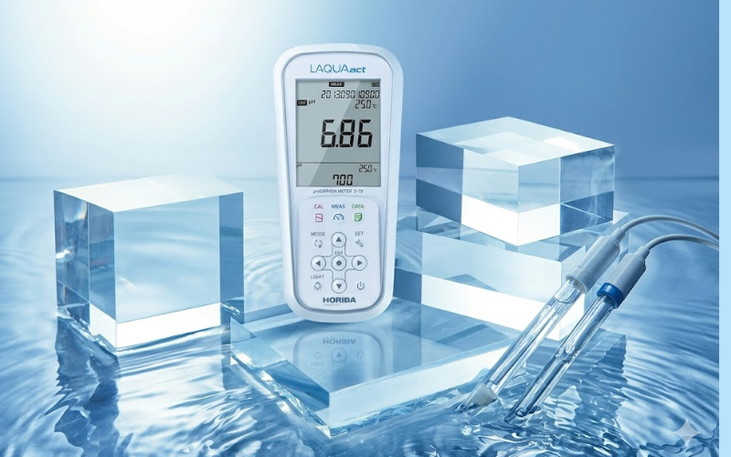 Máy đo pH cầm tay Horiba D-71G