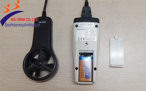 Máy đo tốc độ và lưu lượng gió Tenmars TM-412 dễ sử dụng