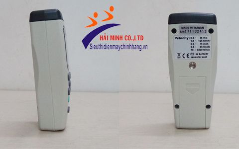 Máy đo tốc độ và lưu lượng gió Tenmars TM-412 nhỏ gọn