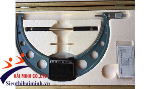 Panme đo ngoài cơ khí Mitutoyo 103-147-10 chính hãng