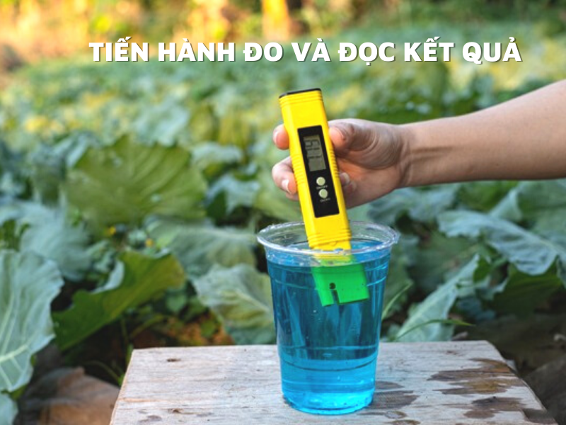 Tiến hành đo và đọc kết quả