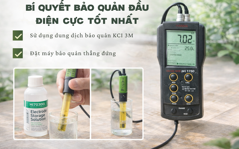  Bí quyết bảo quản đầu điện cực tốt nhất